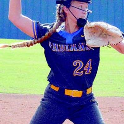 Lady Indians win two games Thursday in Hobart