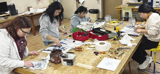 Creative minds at work